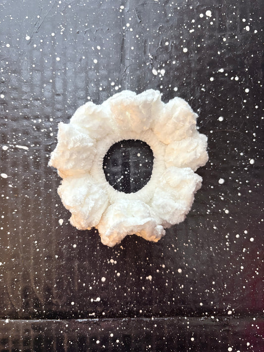 spaced out scrunchie.